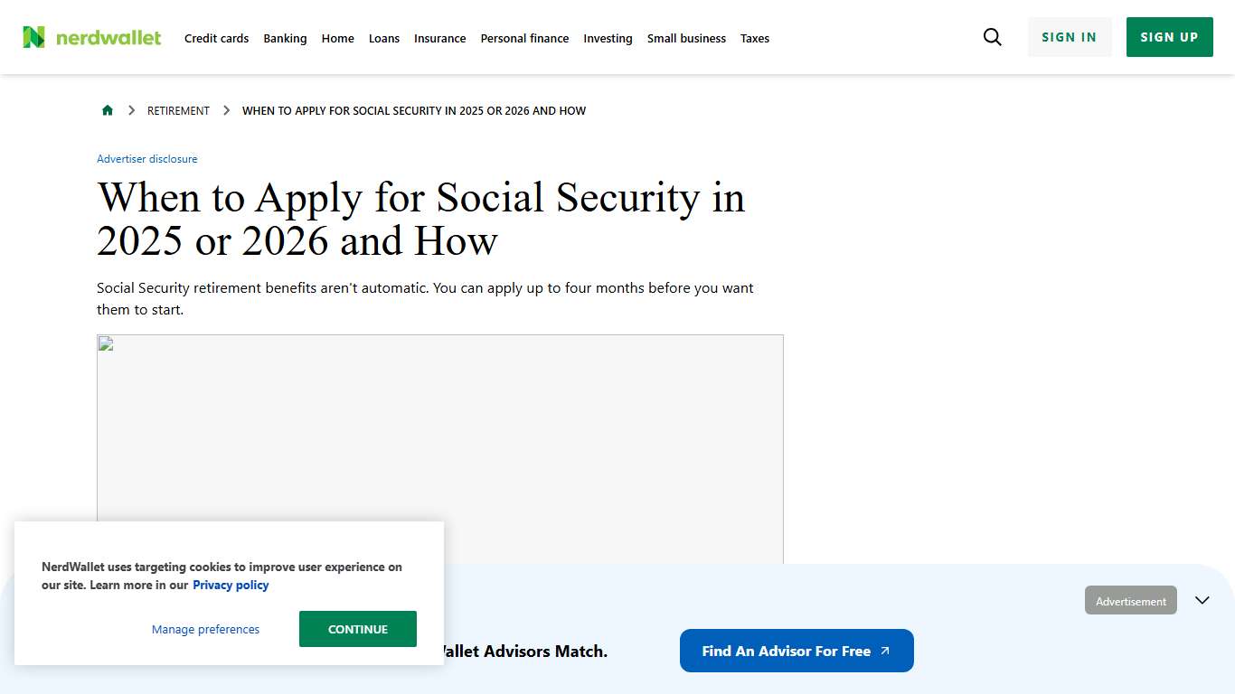 When to Apply for Social Security in 2025 or 2026 and How - NerdWallet